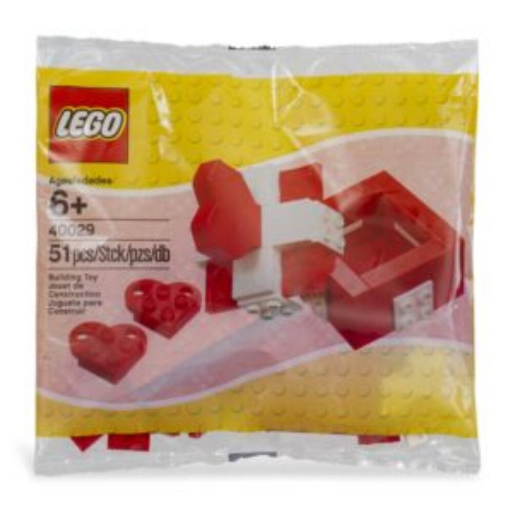 LEGO Valentine' Heart Box 40029